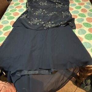 ALFRED ANGELO Sequined Blue Two- Piece Mother of the Bride/Groom Formal Dress 16